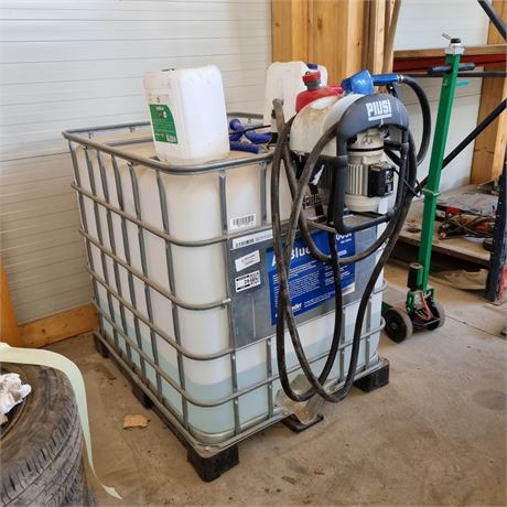 PIUSI AdBlue Tankstelle + IBC-Container - ID: 26-SME